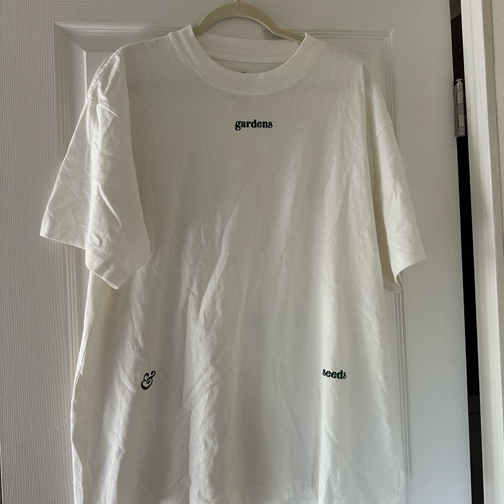 COS Cream Graphic Tee
